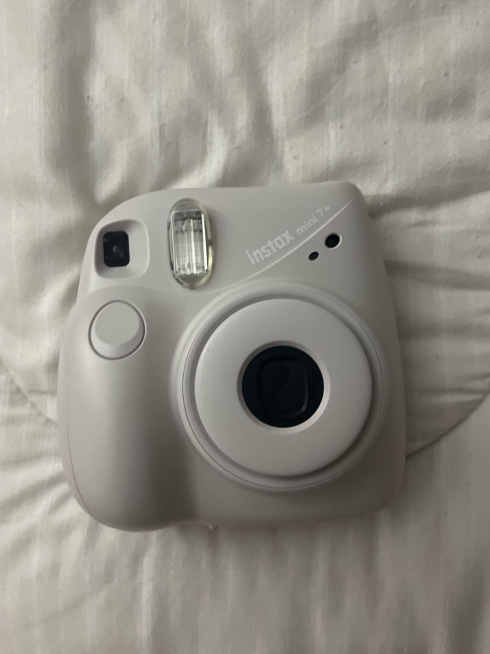 Fujifilm instax mini 7+ Instant Camera - Soft White